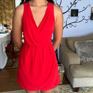 Beautiful Red Holiday or Prom cute dress, Windsor